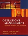 Operations Management  Concepts Methods and Strategies