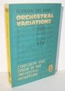 Orchestral Variations Confusion and Error in the Orchestral Repertoire