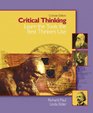 Critical Thinking Learn the Tools the Best Thinkers Use Concise Edition