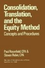 Consolidation Translation and the Equity Method Concepts and Procedures