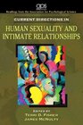 Current Directions in Human Sexuality and Intimate Relationships for Human Sexuality in a World of Diversity