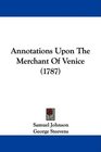 Annotations Upon The Merchant Of Venice