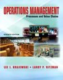 Operations Management Processes and Value Chains