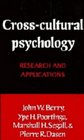 CrossCultural Psychology Research and Applications