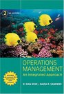 Operations Management 2nd Edition with Student Access Card eGrade Plus 1 Term Set