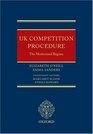 UK Competition Procedure The Modernised Regime