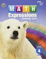 Math Expressions Student Activity Book Grade 4 Vol 1