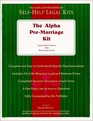 The Alpha PreMarriage Kit Special Book Edition With Removable Forms