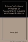 Schaum's Outline of Principles of Accounting II Including 409 Solved Problems