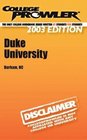 College Prowler Duke University