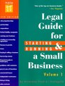 Legal Guide for Starting  Running a Small Business 5th Ed