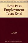 How to Pass Employment Tests