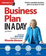 Business Plan In A Day