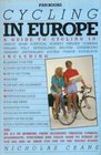 CYCLING IN EUROPE