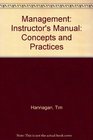 Management Concepts and Practices Instructor's Manual
