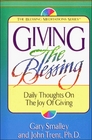 Giving the Blessing (Blessing Meditations)