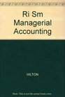 Ri Sm Managerial Accounting