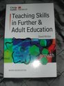 Teaching Skills in Further and Adult Education