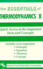 Essentials of Thermodynamics II
