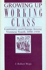 Growing Up Working Class Continuity and Change Among Viennese Youth 18901938