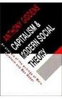 Capitalism and Modern Social Theory An Analysis of the Writings of Marx Durheim and Weber