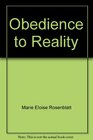 Obedience to Reality Essays on Religious Life