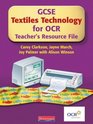 GCSE Textiles Technology for OCR Teacher's Resource File