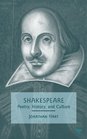 Shakespeare Poetry History and Culture