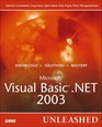 Microsoft Visual Basic NET 2003 Unleashed