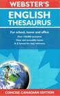 Webster's English Thesaurus Concise Canadian Edition