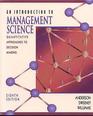 Introduction to Management Science A Quantitative Approach to Decision Making