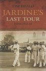 Jardine's Last Tour India 193334