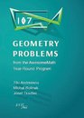 107 Geometry Problems from the Awesomemath Yearround Program