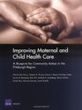 Improving Maternal and Child Health Care A Blueprint for Community Action in the Pittsburgh Region