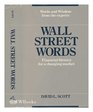 Wall Street words