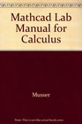 Mathcad Lab Manual for Calculus