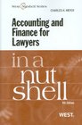 Accounting and Finance for Lawyers in a Nutshell 4th Edition