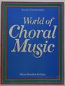 World of Choral Music for Junior High/Blackline Master