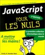 Java Script pour les nuls
