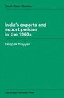 India's Exports and Export Policies in the 1960s