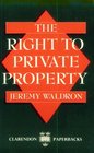 The Right to Private Property