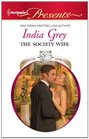 The Society Wife (Bride on Approval) (Harlequin Presents, No 2967)