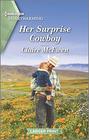 Her Surprise Cowboy (Heroes of Shelter Creek, Bk 3) (Harlequin Heartwarming, No 325) (Larger Print)