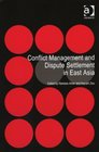 Conflict Management and Dispute Settlement in East Asia