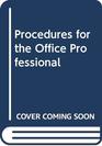 Procedures for the Office Professional
