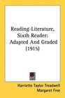 ReadingLiterature Sixth Reader Adapted And Graded