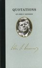 Quotations of John F Kennedy