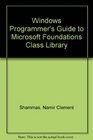 Window Programmer's Guide to Microsoft Foundation Class Library/Book and Disk