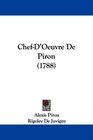 ChefD'Oeuvre De Piron