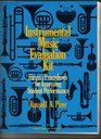 Instrumental Music Evaluation Kit Forms and Procedures for Assessing Student Performance